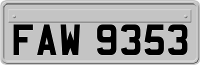 FAW9353