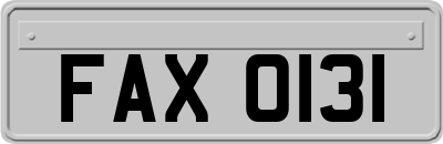 FAX0131