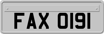 FAX0191