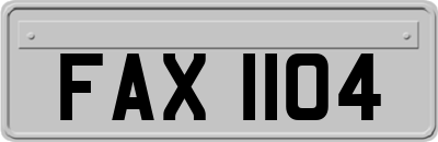 FAX1104