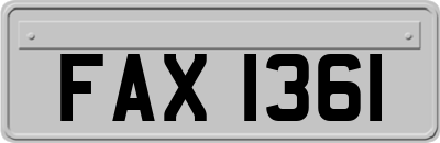 FAX1361