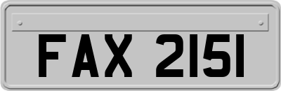 FAX2151