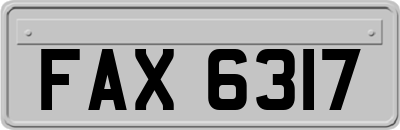 FAX6317