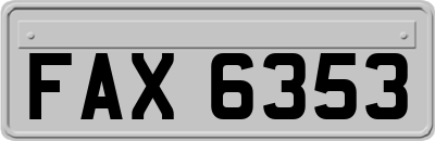FAX6353