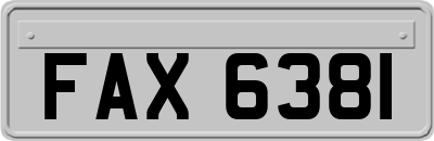 FAX6381