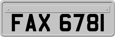 FAX6781