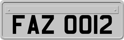 FAZ0012