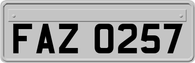 FAZ0257