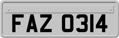 FAZ0314