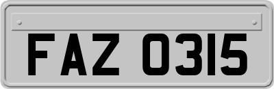 FAZ0315