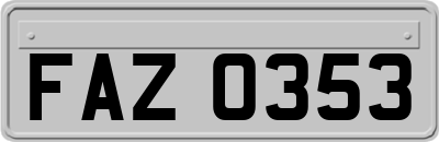 FAZ0353