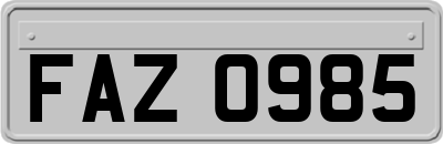 FAZ0985