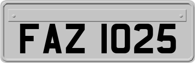 FAZ1025