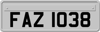 FAZ1038