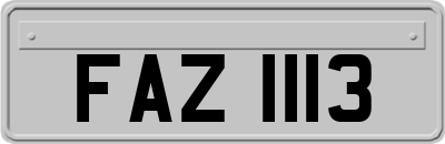 FAZ1113