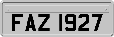 FAZ1927