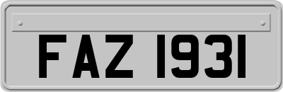 FAZ1931