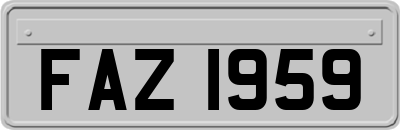 FAZ1959