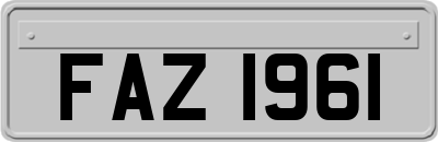 FAZ1961