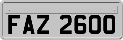 FAZ2600