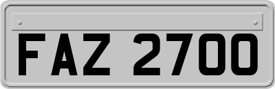 FAZ2700