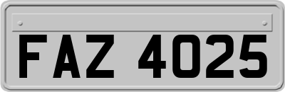 FAZ4025