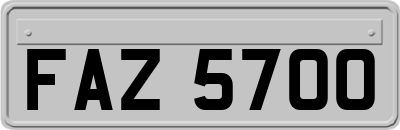 FAZ5700