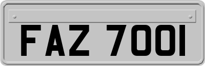 FAZ7001