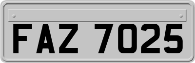 FAZ7025