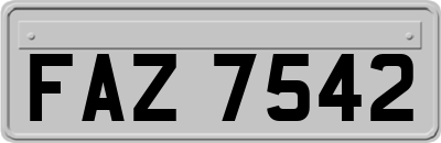 FAZ7542