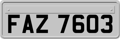 FAZ7603