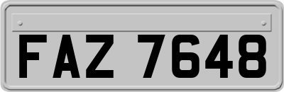 FAZ7648