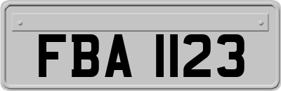 FBA1123