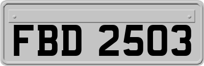 FBD2503