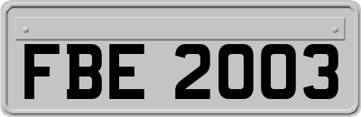 FBE2003
