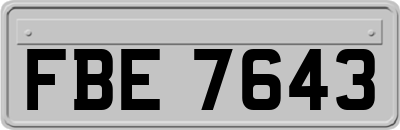 FBE7643