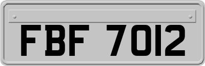 FBF7012
