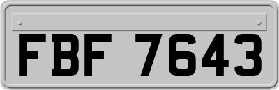 FBF7643
