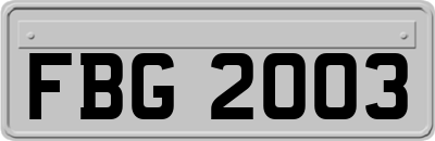FBG2003