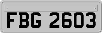 FBG2603