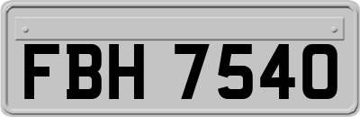 FBH7540