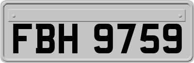 FBH9759