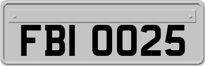 FBI0025
