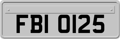 FBI0125