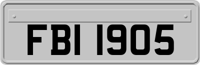 FBI1905