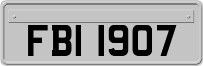 FBI1907