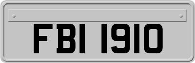 FBI1910