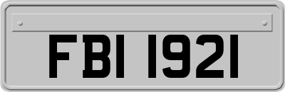 FBI1921