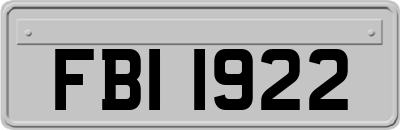 FBI1922