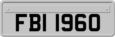FBI1960
